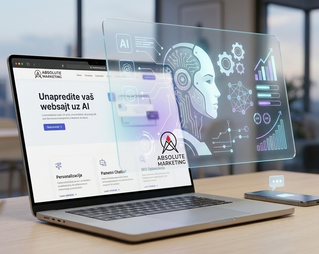 Kako veštačka inteligencija (AI) može da unapredi vaš websajt?